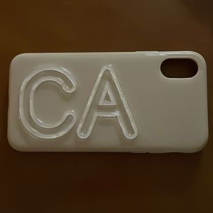 iPhone X case: BaubleBar custom - CA